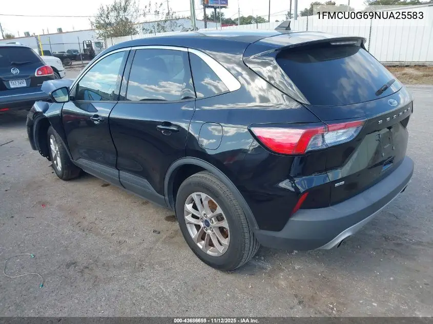 1FMCU0G69NUA25583 2022 Ford Escape Se