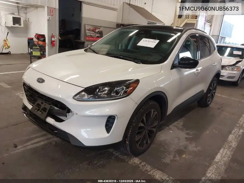 1FMCU9G60NUB56373 2022 Ford Escape Se
