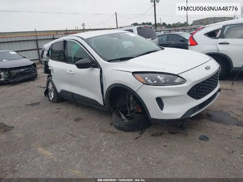 1FMCU0G63NUA48776 2022 Ford Escape Se