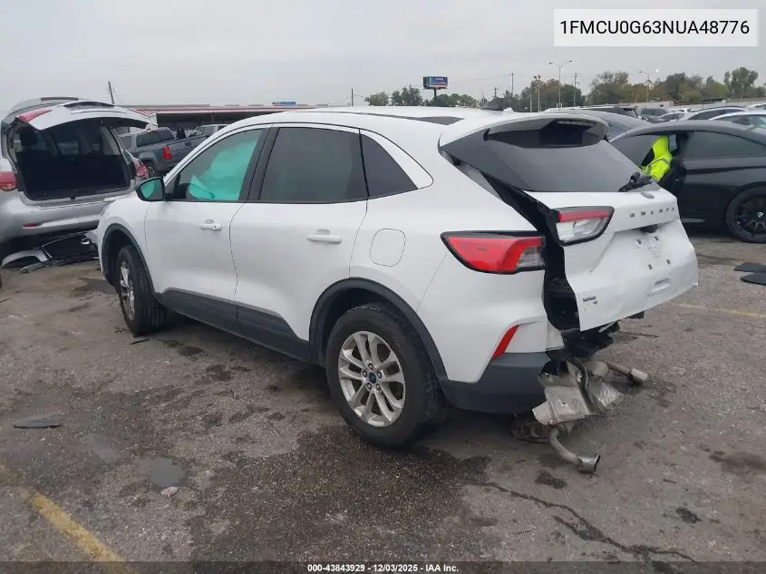 1FMCU0G63NUA48776 2022 Ford Escape Se