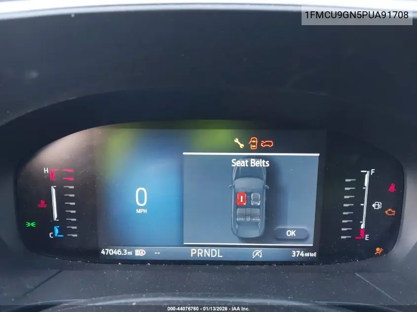 1FMCU9GN5PUA91708 2023 Ford Escape Active