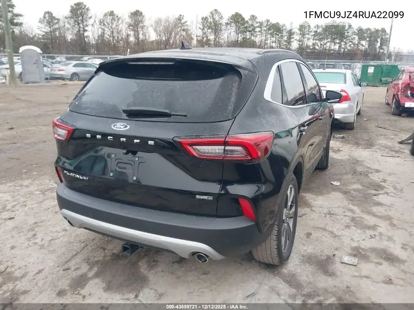 1FMCU9JZ4RUA22099 2024 Ford Escape Platinum