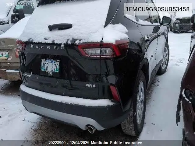 1FMCU9GN0SUB53458 2025 Ford Escape Active