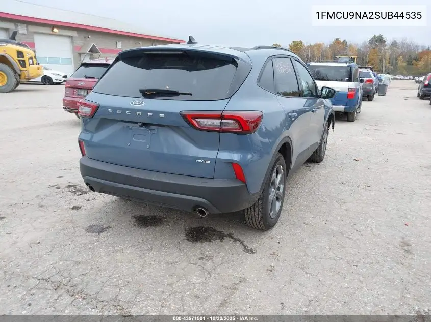 1FMCU9NA2SUB44535 2025 Ford Escape St-Line Select