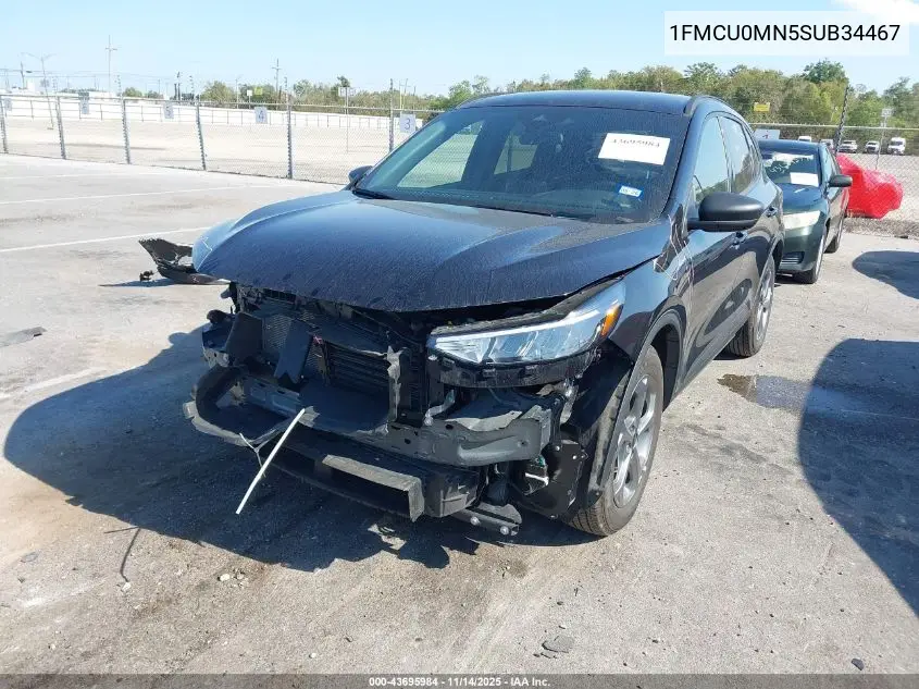 1FMCU0MN5SUB34467 2025 Ford Escape St-Line