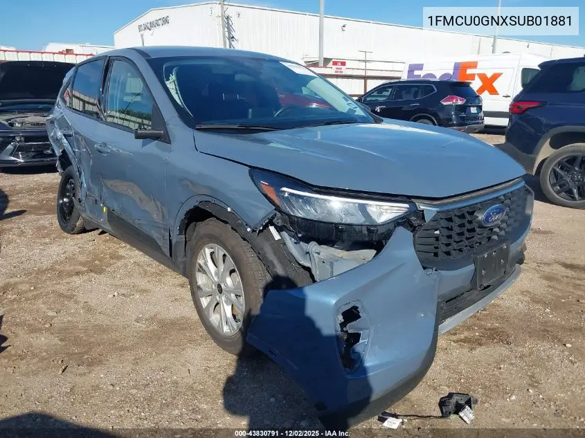 1FMCU0GNXSUB01881 2025 Ford Escape Active