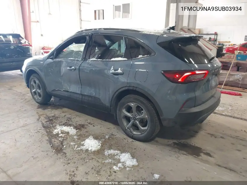 1FMCU9NA9SUB03934 2025 Ford Escape St-Line Select