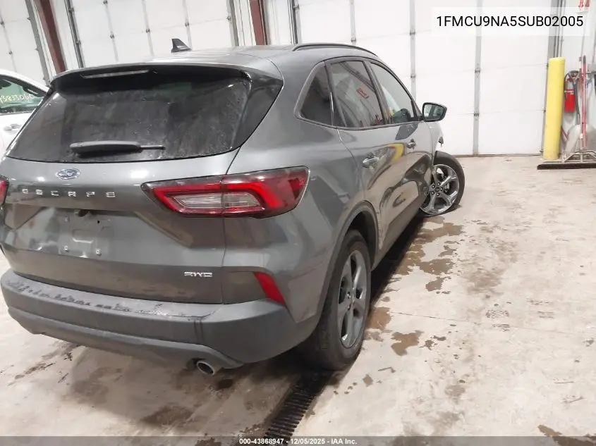 1FMCU9NA5SUB02005 2025 Ford Escape St-Line Select