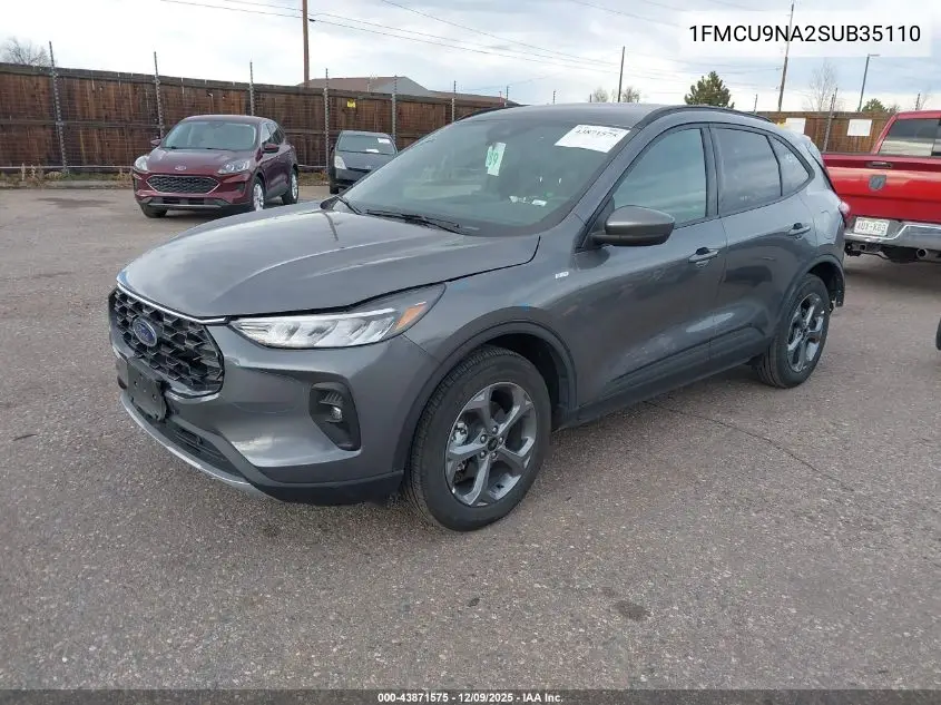 1FMCU9NA2SUB35110 2025 Ford Escape St-Line Select
