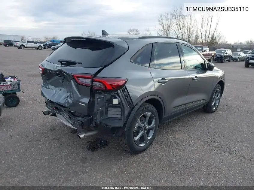 1FMCU9NA2SUB35110 2025 Ford Escape St-Line Select