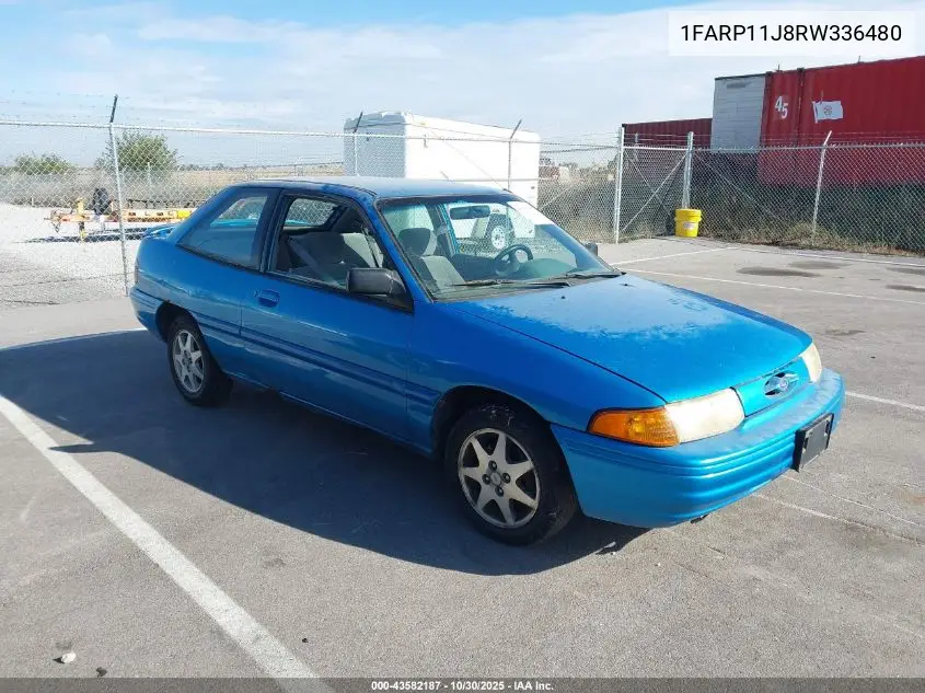 1FARP11J8RW336480 1994 Ford Escort Lx/Sport