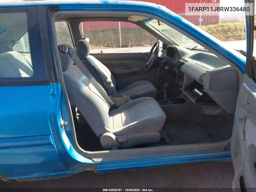 1FARP11J8RW336480 1994 Ford Escort Lx/Sport