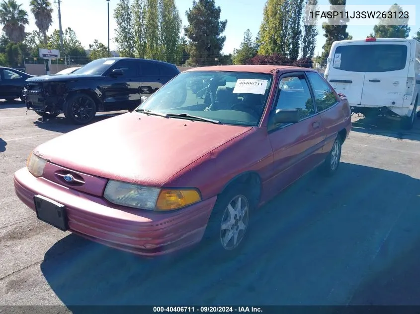 1FASP11J3SW263123 1995 Ford Escort Lx/Sport