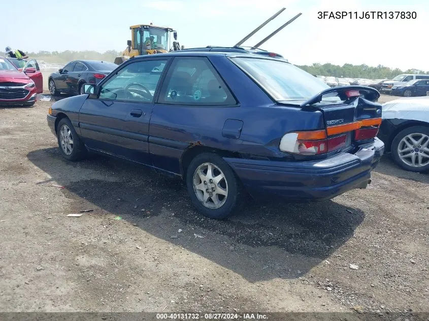 3FASP11J6TR137830 1996 Ford Escort Lx