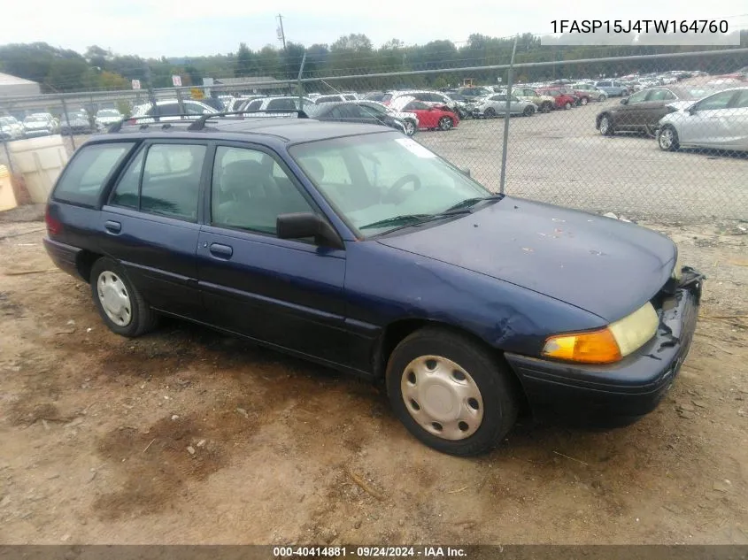 1996 Ford Escort Lx VIN: 1FASP15J4TW164760 Lot: 40414881