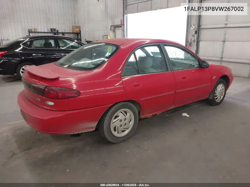 1FALP13P8VW267002 1997 Ford Escort Lx