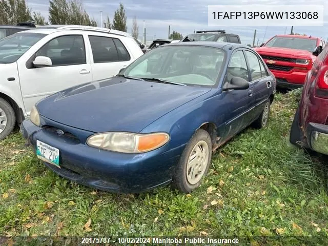 1FAFP13P6WW133068 1998 Ford Escort Se