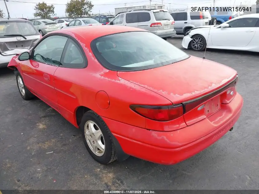 3FAFP1131WR156941 1998 Ford Escort Zx2 Cool/Zx2 Hot