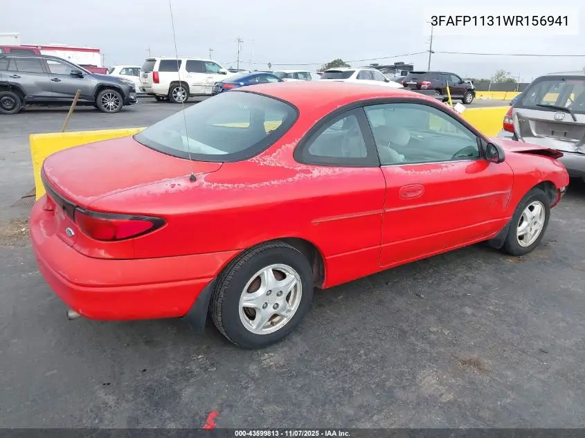 3FAFP1131WR156941 1998 Ford Escort Zx2 Cool/Zx2 Hot
