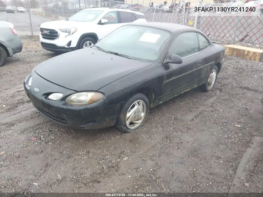 3FAKP1130YR241240 2000 Ford Escort Zx2