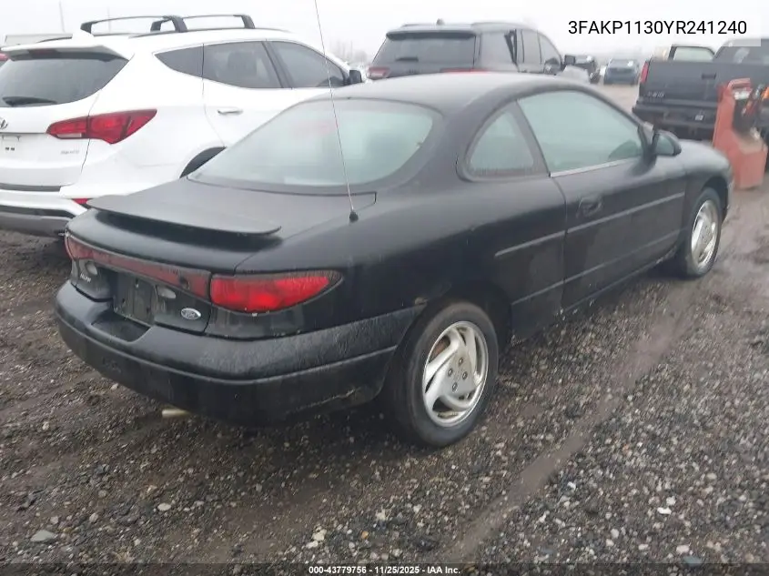 3FAKP1130YR241240 2000 Ford Escort Zx2