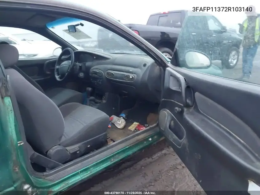 3FAFP11372R103140 2002 Ford Escort Zx2