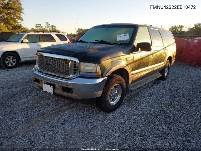 1FMNU42S22EB18472 2002 Ford Excursion Limited