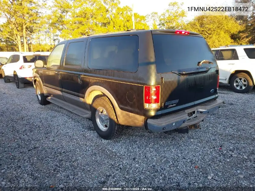 1FMNU42S22EB18472 2002 Ford Excursion Limited