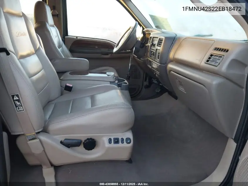 1FMNU42S22EB18472 2002 Ford Excursion Limited