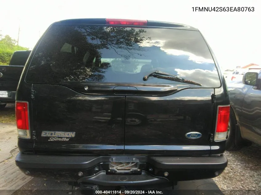 1FMNU42S63EA80763 2003 Ford Excursion Limited