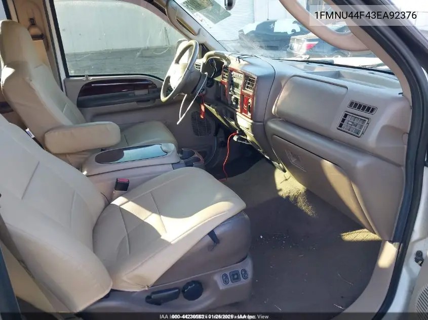 1FMNU44F43EA92376 2003 Ford Excursion Eddie Bauer