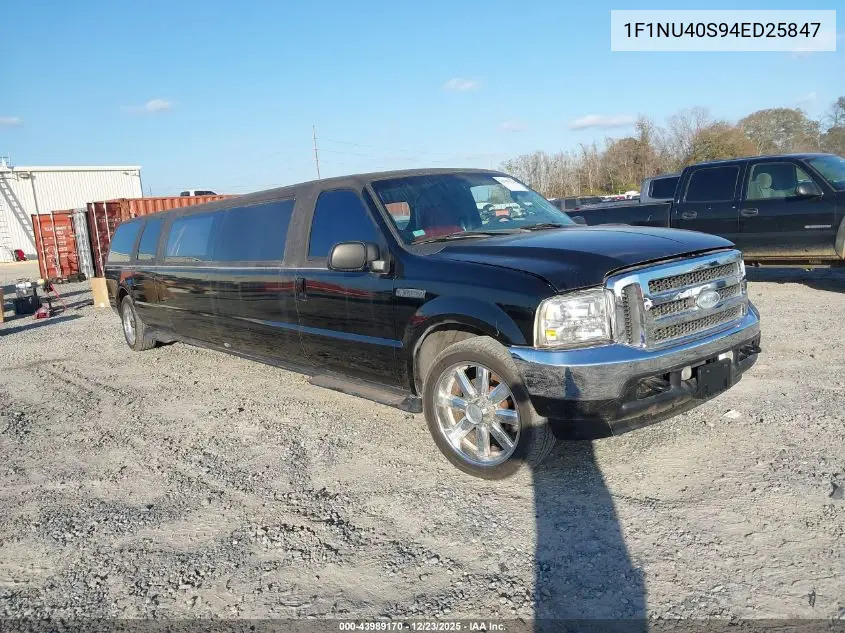 1F1NU40S94ED25847 2004 Ford Excursion Xls/Xlt
