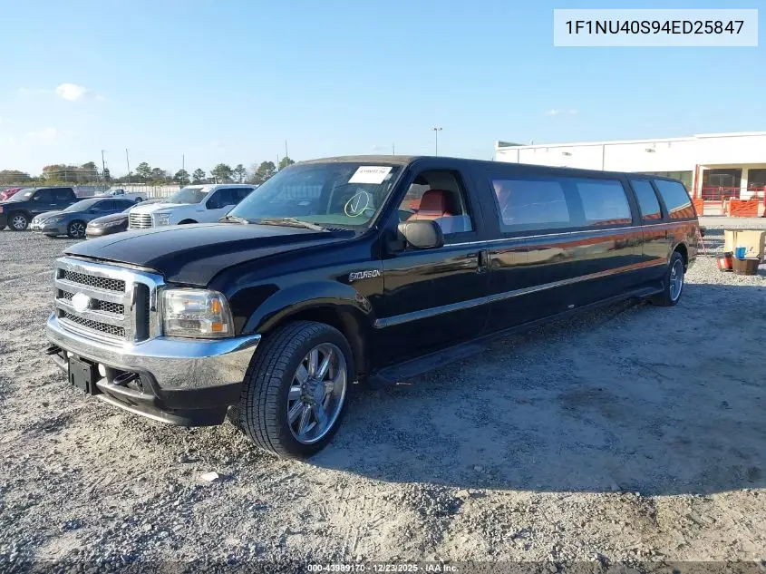 1F1NU40S94ED25847 2004 Ford Excursion Xls/Xlt