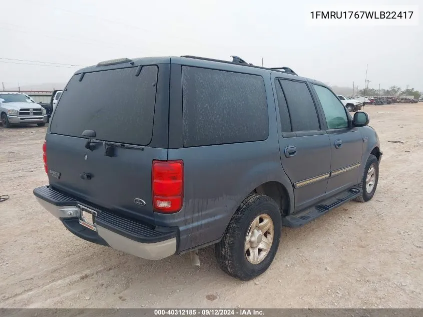 1FMRU1767WLB22417 1998 Ford Expedition Eddie Bauer/Xlt