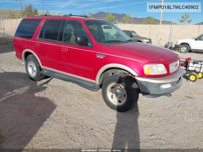 1998 Ford Expedition Eddie Bauer/Xlt VIN: 1FMPU18L7WLC40902 Lot: 44693643