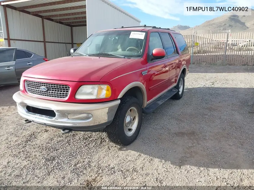 1998 Ford Expedition Eddie Bauer/Xlt VIN: 1FMPU18L7WLC40902 Lot: 44693643