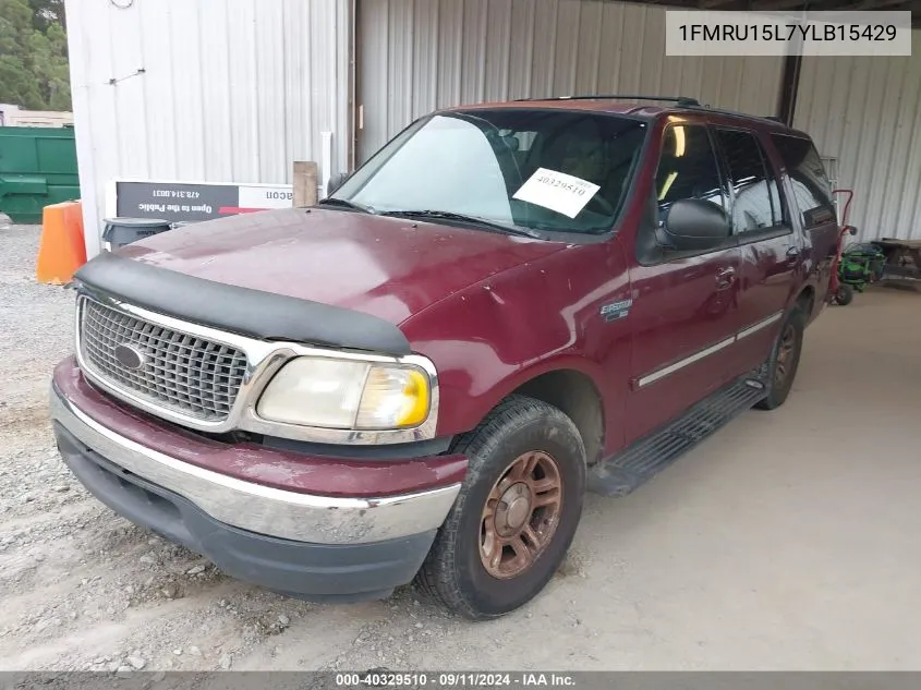 1FMRU15L7YLB15429 2000 Ford Expedition Xlt