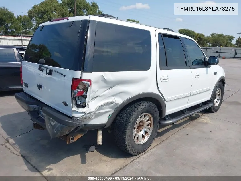 1FMRU15L3YLA73275 2000 Ford Expedition Xlt