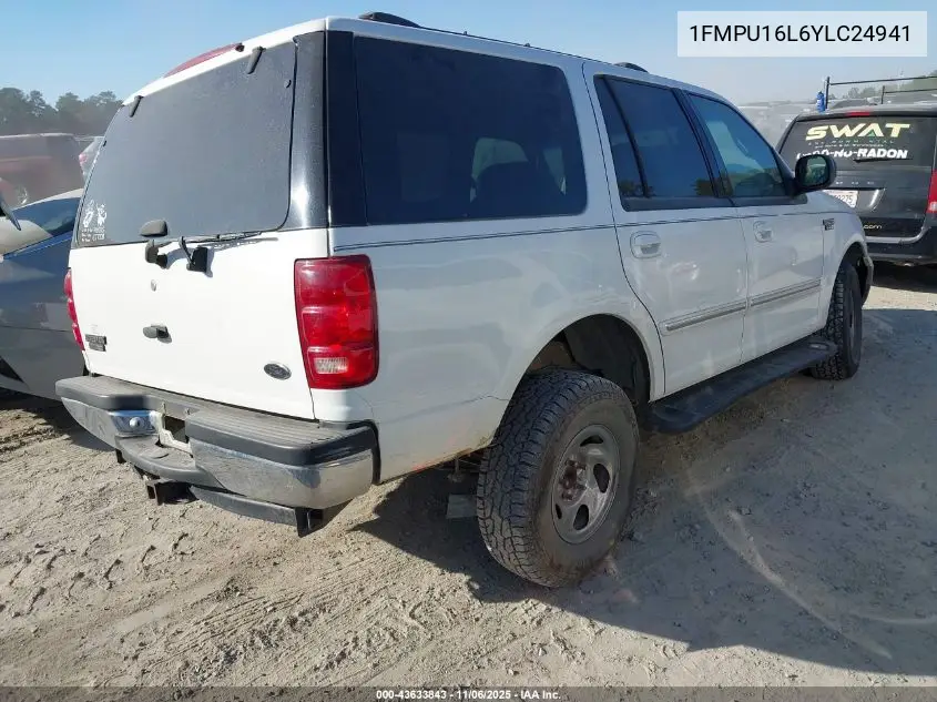 1FMPU16L6YLC24941 2000 Ford Expedition Xlt