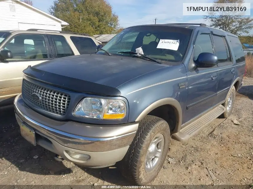 1FMPU18L2YLB39169 2000 Ford Expedition Eddie Bauer