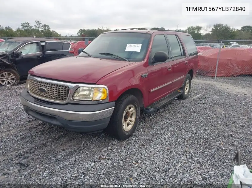 1FMRU1567YLB72840 2000 Ford Expedition Xlt