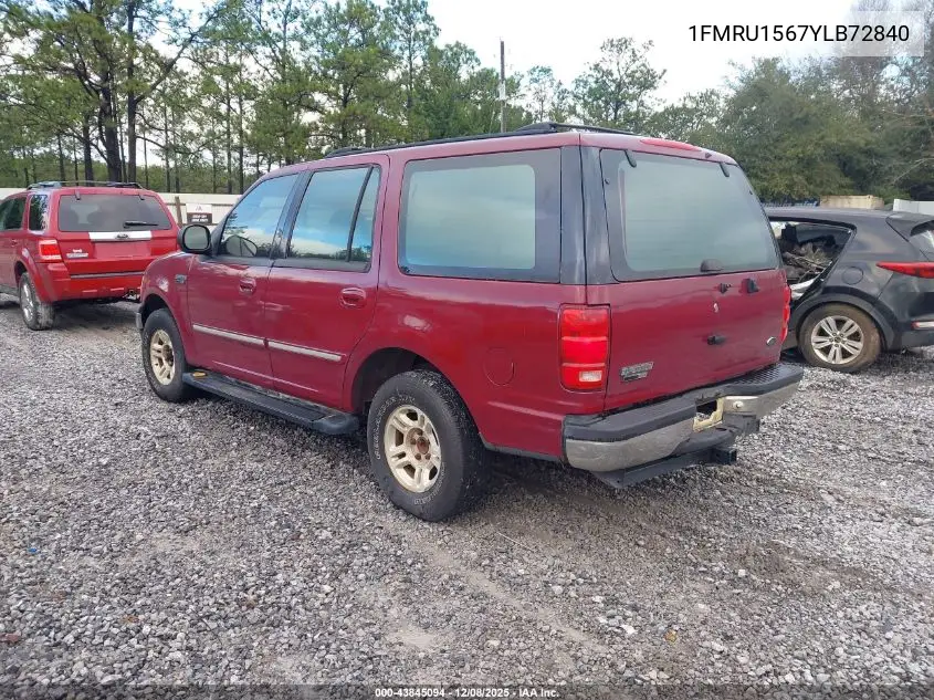 1FMRU1567YLB72840 2000 Ford Expedition Xlt