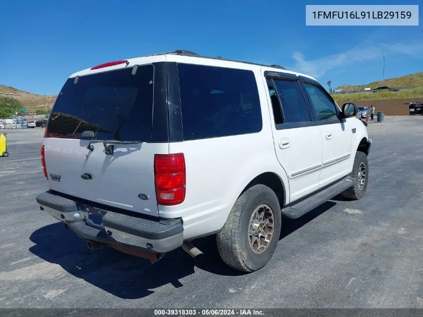 2001 Ford Expedition Xlt VIN: 1FMFU16L91LB29159 Lot: 39318303