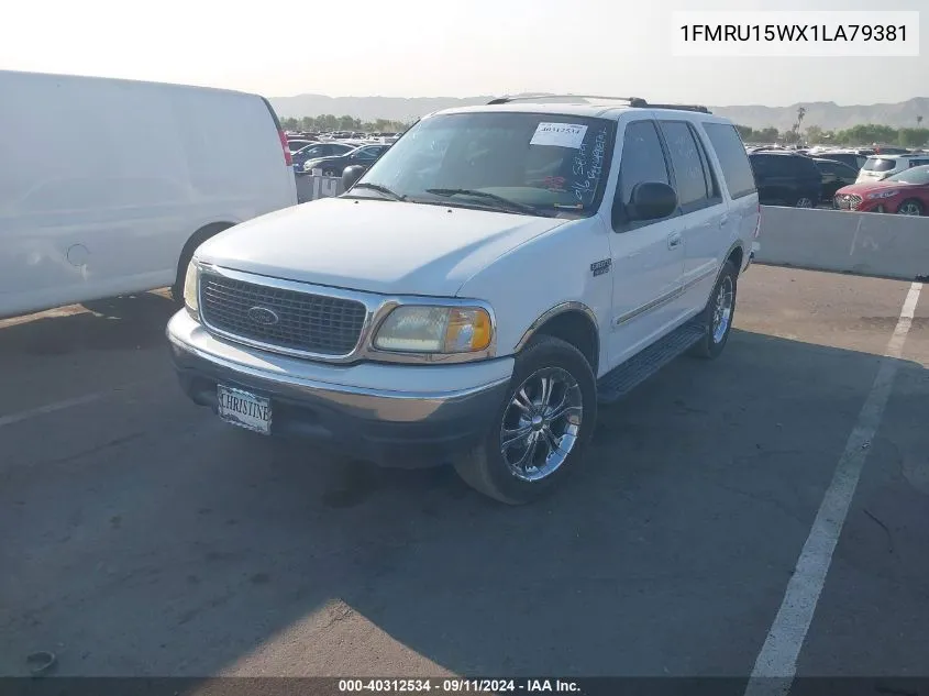 1FMRU15WX1LA79381 2001 Ford Expedition Xlt