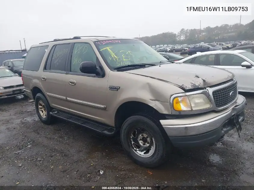 1FMEU16W11LB09753 2001 Ford Expedition Xlt