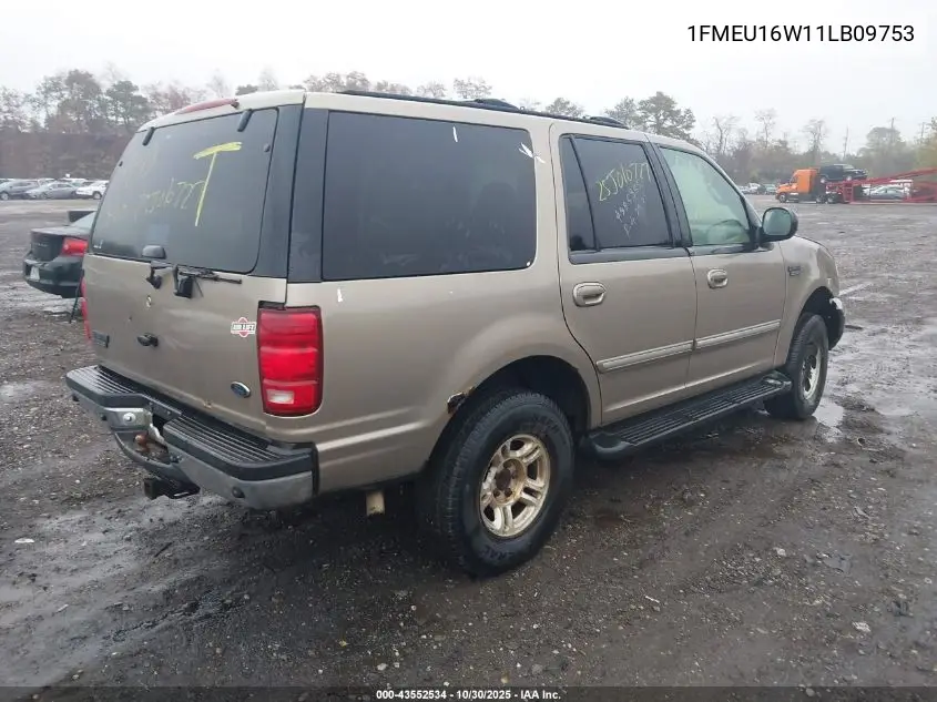 1FMEU16W11LB09753 2001 Ford Expedition Xlt