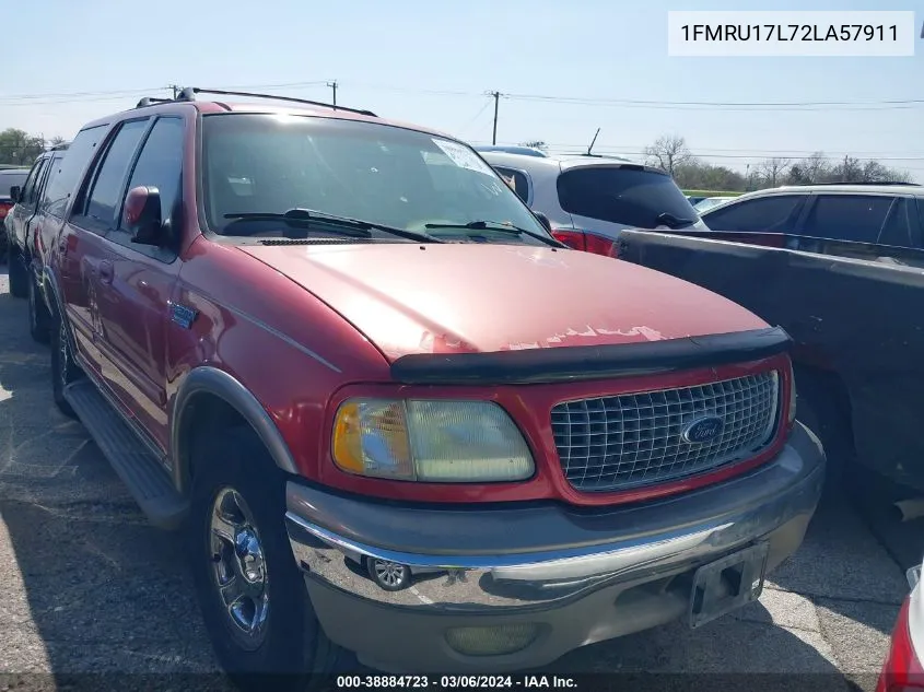 1FMRU17L72LA57911 2002 Ford Expedition Eddie Bauer