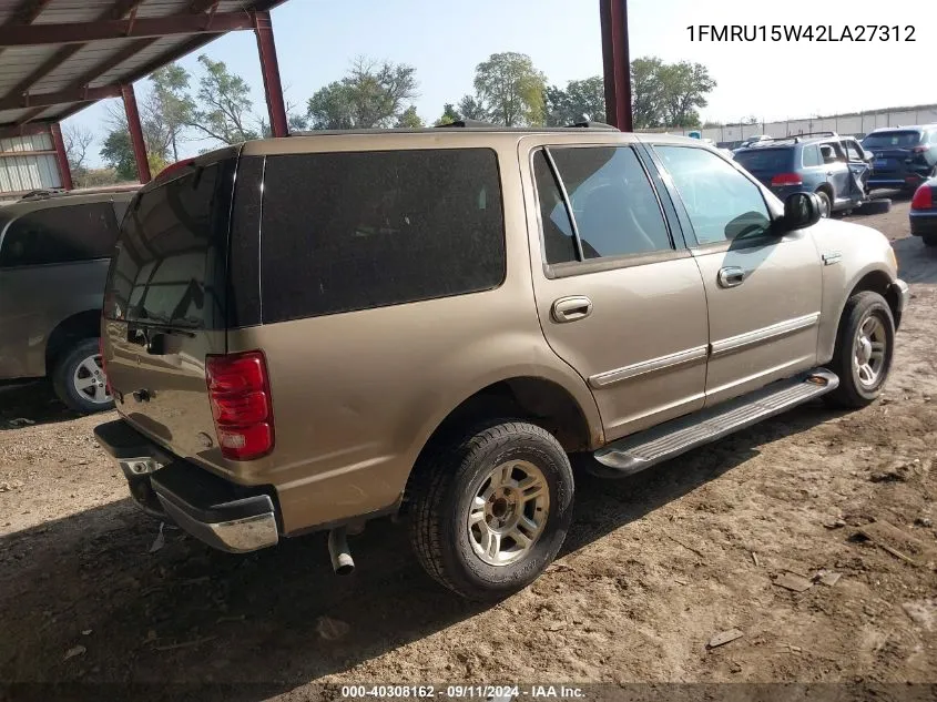 1FMRU15W42LA27312 2002 Ford Expedition Xlt