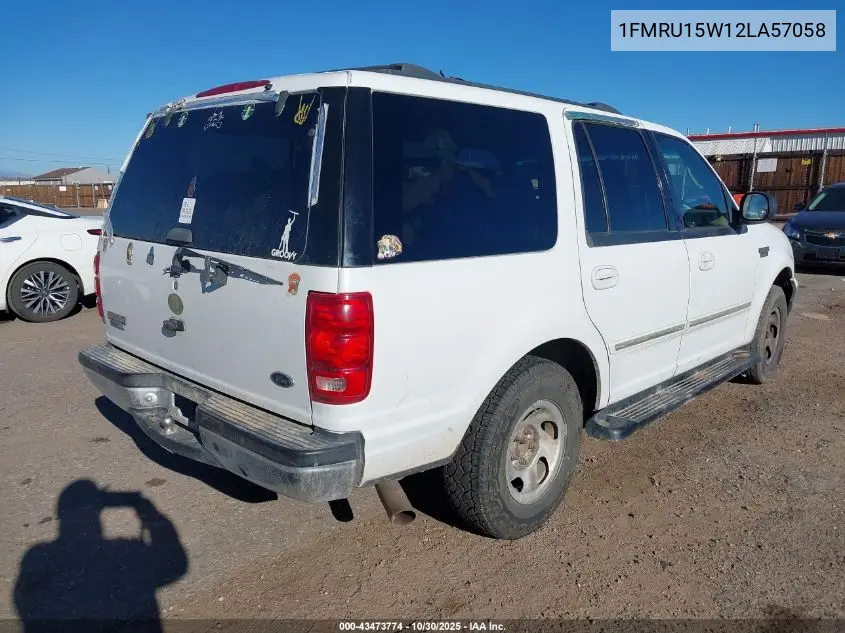 1FMRU15W12LA57058 2002 Ford Expedition Xlt