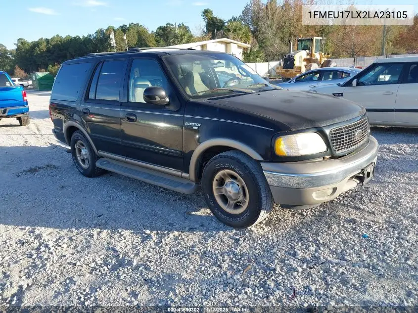 1FMEU17LX2LA23105 2002 Ford Expedition Eddie Bauer